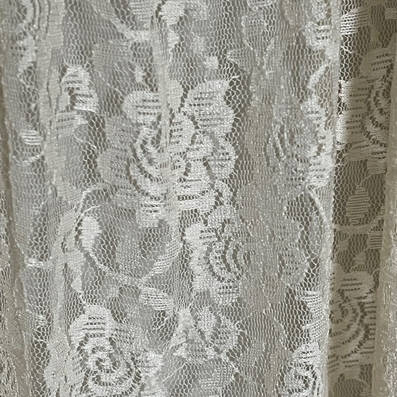 Umgee Open Front Lace Fringe Cardigan Boho Cottagecore | Size M - Picture 9 of 11